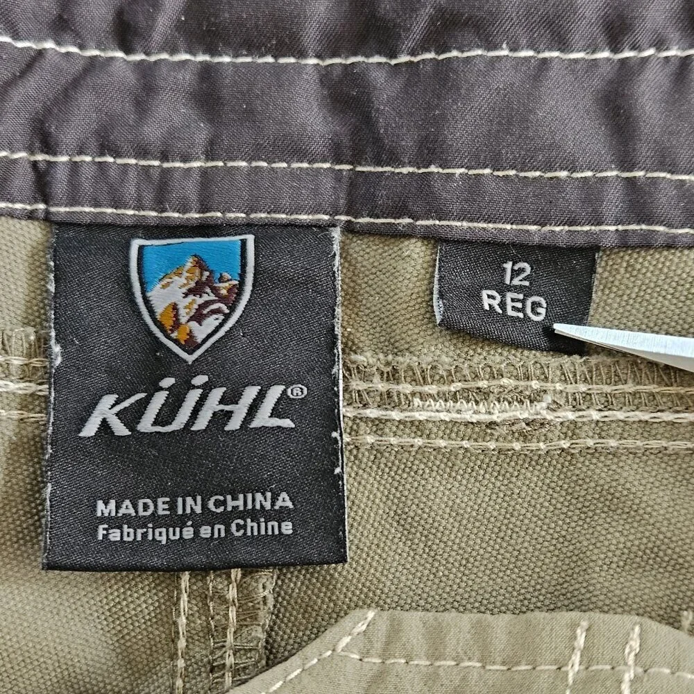 Kuhl Convertible Pants Womens 12 Regular Olive Khaki Anika Softshell Outdoors - Picture 3 of 16